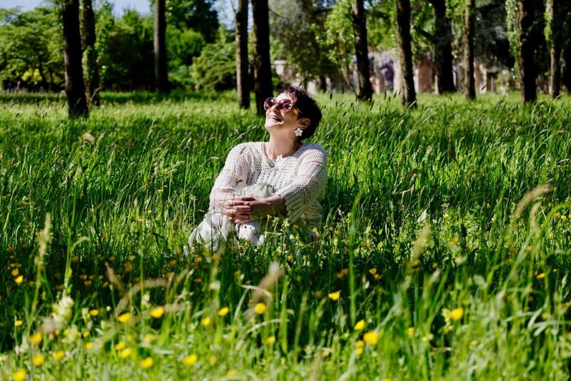 Naturshooting auf der Blumenwiese